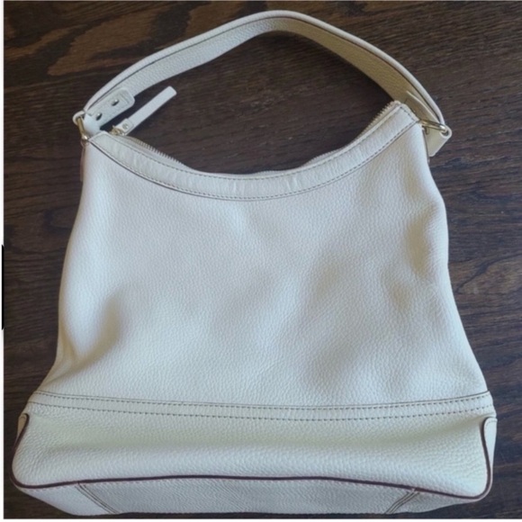 KATE SPADE Elegant Cream White HOBO Leather Shoulder Bag - Picture 4 of 9